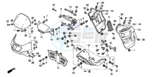 XL600V TRANSALP drawing COWL