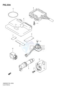 AN650 (E2) Burgman drawing ELECTRICAL (MODEL L0)