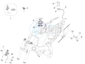 RSV4 1000 Racing Factory L.E. (EMEA) (EU, GB) drawing Locks