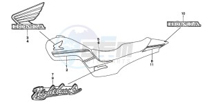 CB250 TWO FIFTY drawing STRIPE/MARK (1)