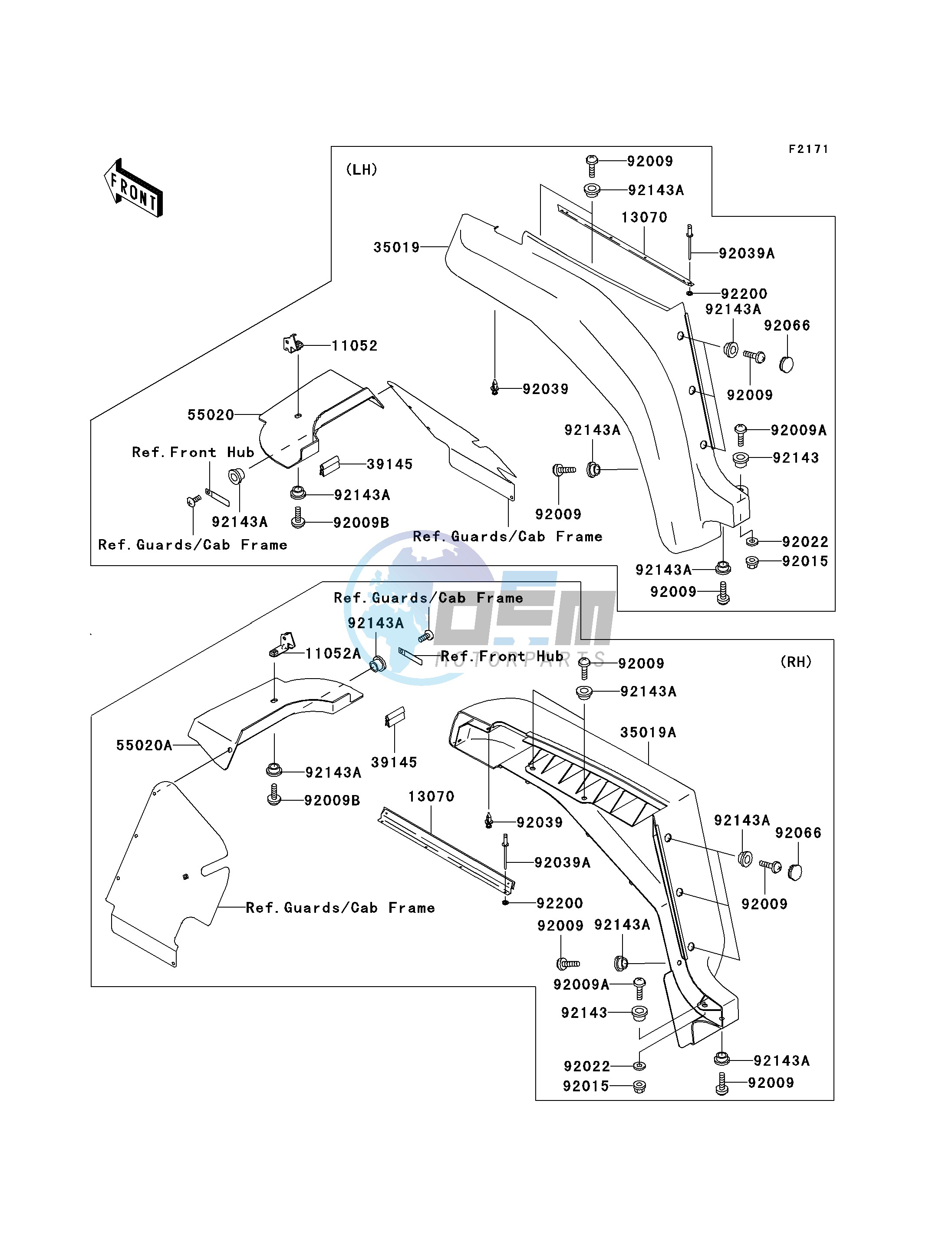 FRONT FENDER-- S- -