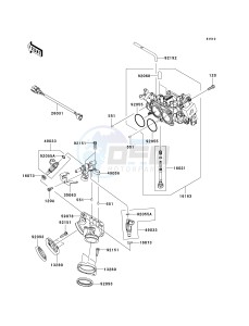 VN 900 B [VULCAN 900 CLASSIC] (6F-9F) B6F drawing THROTTLE-- B6F_B7F- -