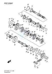 GSX-R1000 EU drawing TRANSMISSION