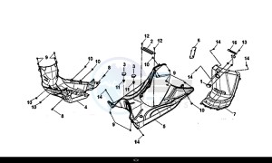 MIO 50I (45 KM/H) (FS05W1-EU) (E4) (L8-M0) drawing FLOOR PANEL