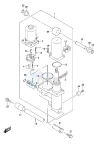 DF 50A drawing Trim Cylinder High Thrust