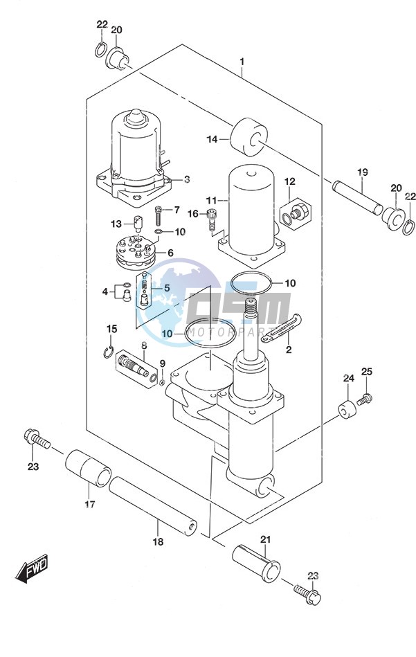 Trim Cylinder High Thrust