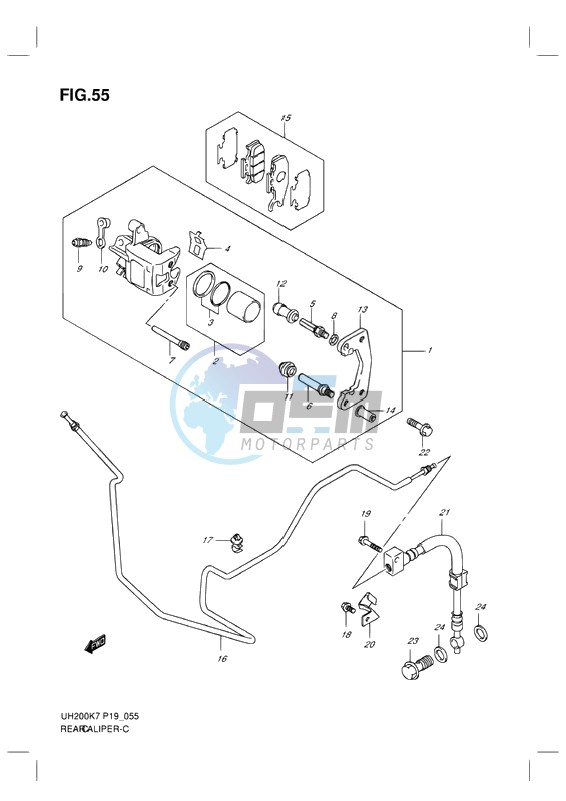 REAR CALIPER