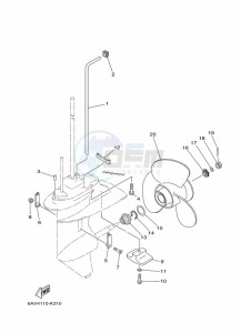 FT9-9LEP drawing PROPELLER-HOUSING-AND-TRANSMISSION-2