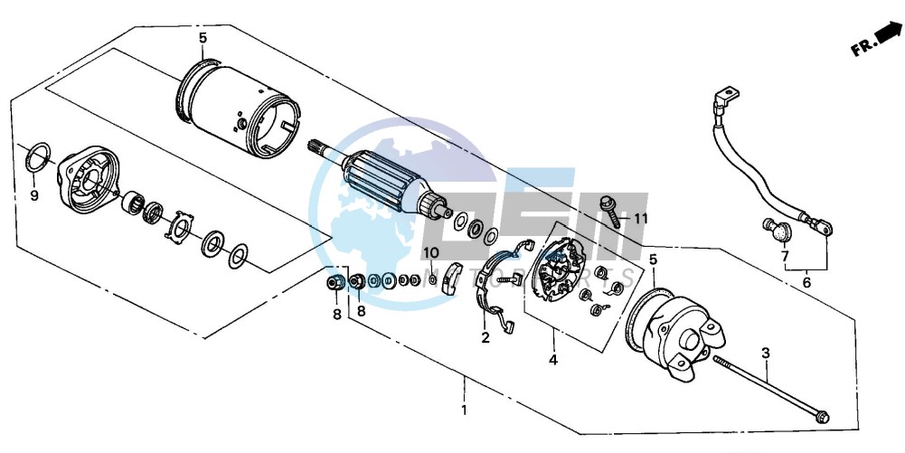 STARTING MOTOR