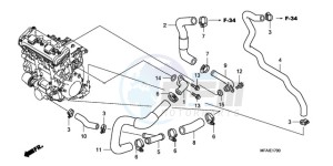 CBF10009 Ireland - (EK) drawing WATER PIPE