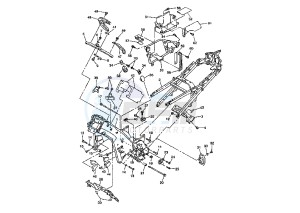 FJR 1300 drawing FRAME