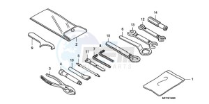 CB1300A9 BR / ABS MME - (BR / ABS MME) drawing TOOLS