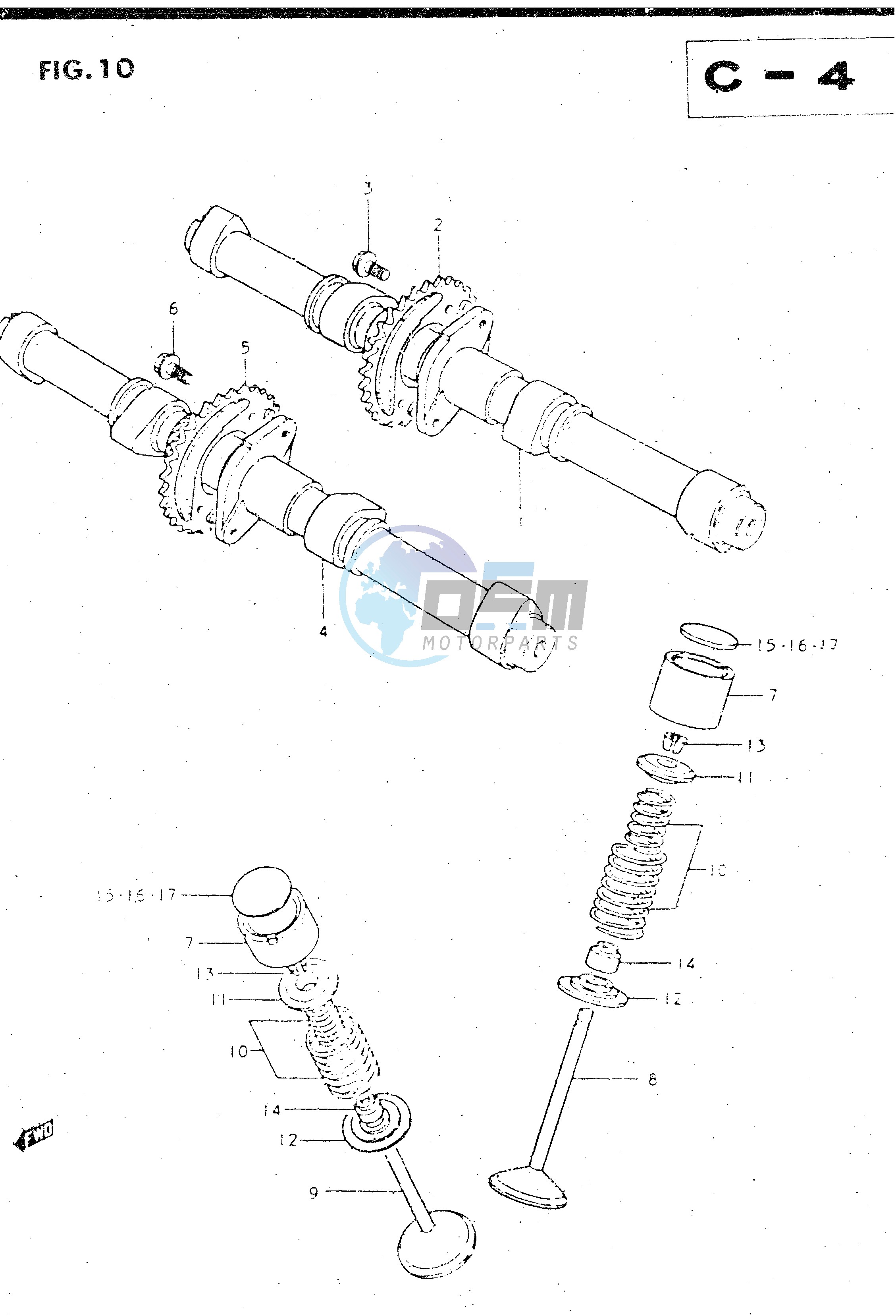 CAM SHAFT - VALVE