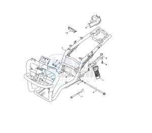 HW XENTER 150 drawing FRAME