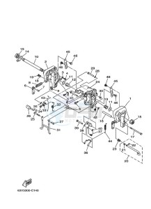 15FMHS drawing FRONT-FAIRING-BRACKET