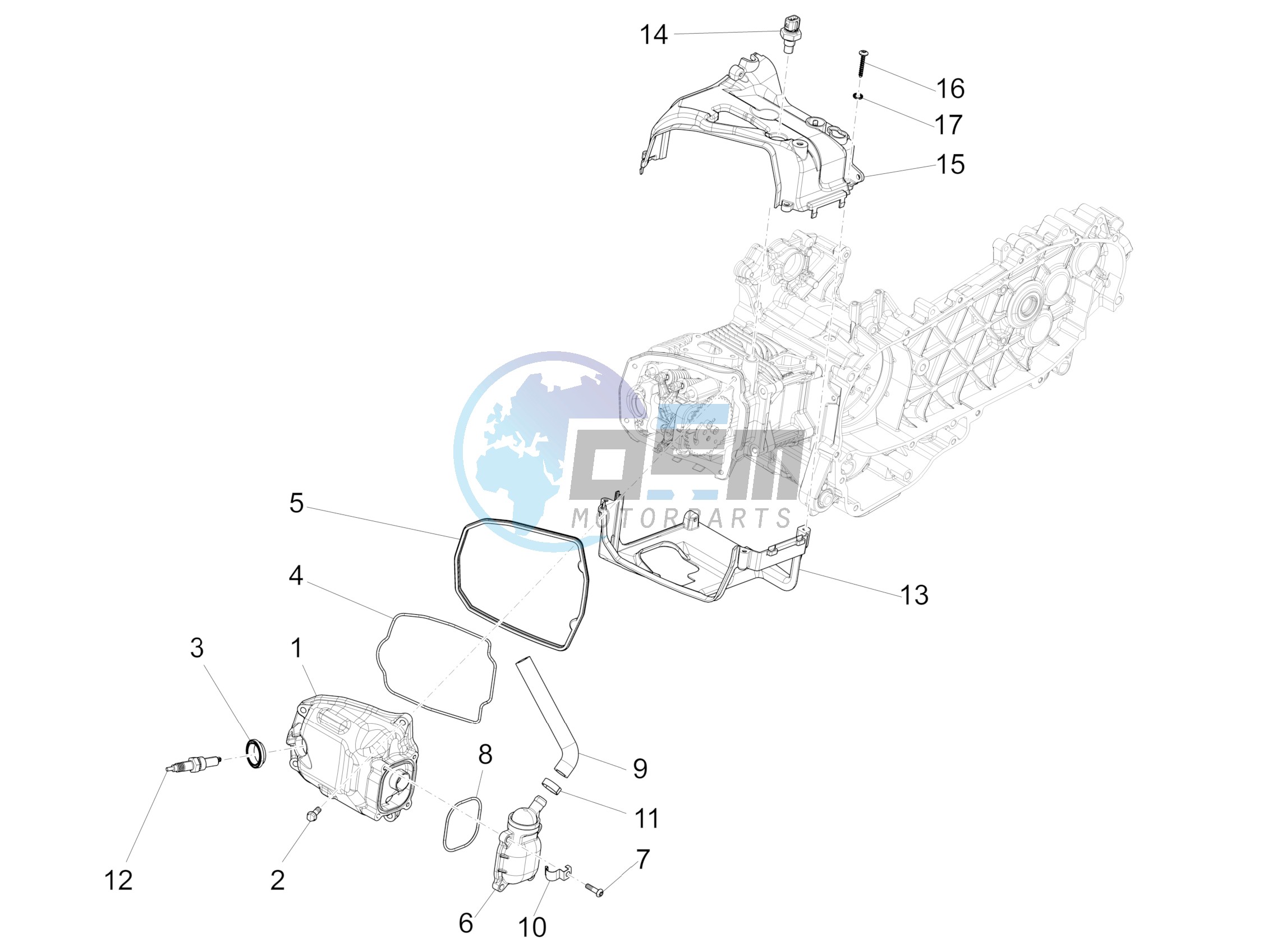 Cylinder head cover