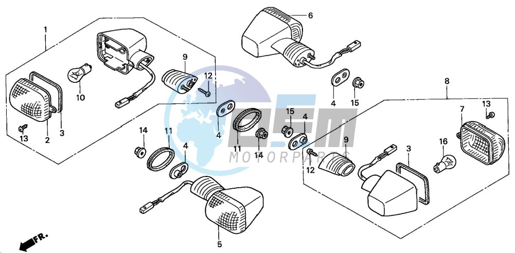 WINKER (VTR1000SPY/1) (VT R1000SP2/3-CM)