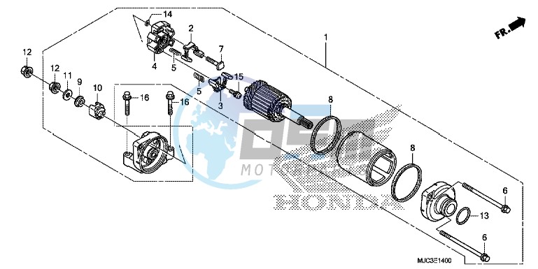 STARTING MOTOR