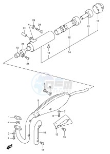 JR50 (P3-P28) drawing MUFFLER