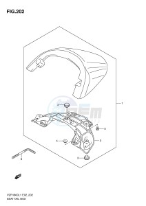 VZR1800 (E2) INTRUDER drawing SEAT TAIL BOX (VZR1800L1 E19)