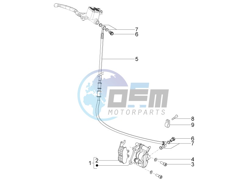 Brakes hose  - Calipers