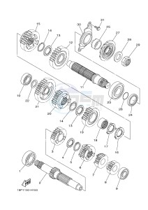 YFZ450R YFZ45YSSG YFZ450R SPECIAL EDITION (1TDT) drawing TRANSMISSION