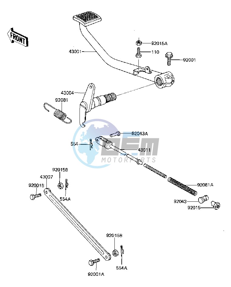 BRAKE PEDAL_TORQUE LINK