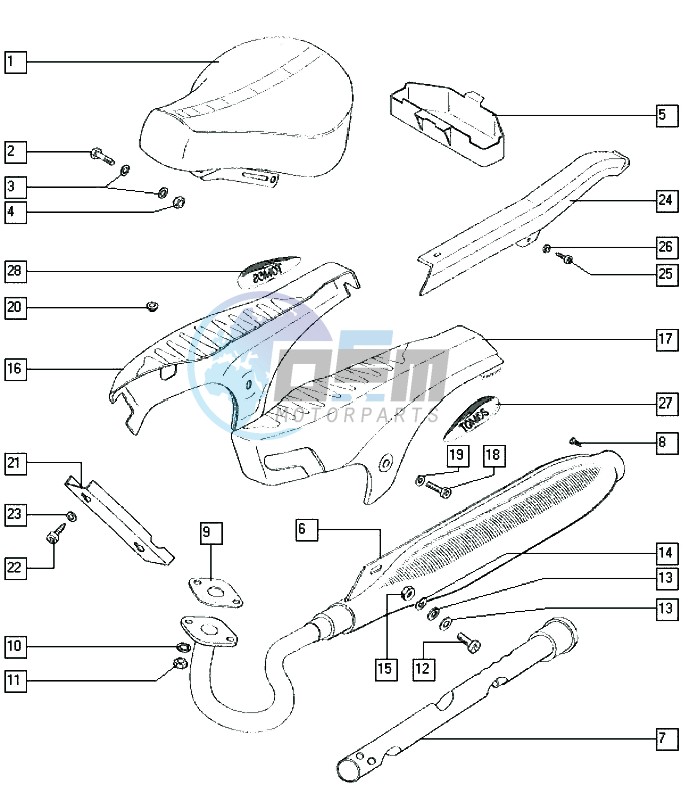 Seat-shields-exhaust