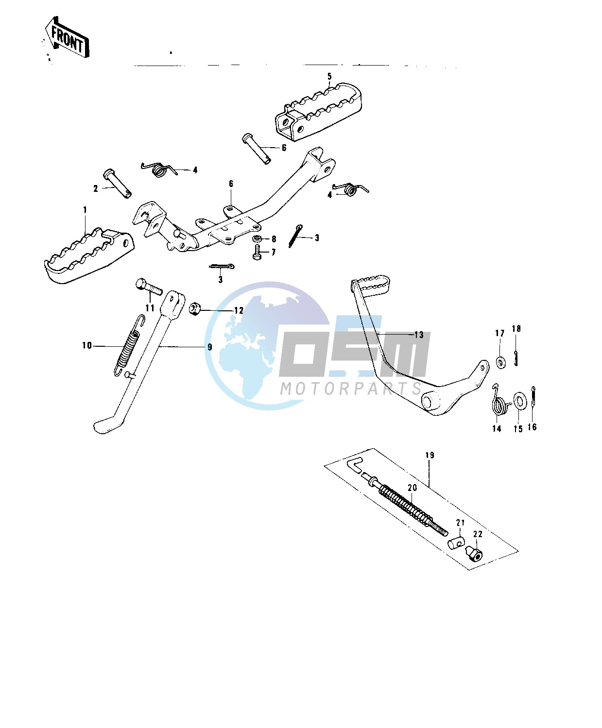 FOOTRESTS_STAND_BRAKE PEDAL