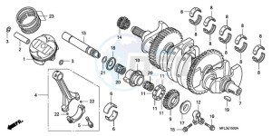 CBR1000RA9 Europe Direct - (ED / ABS MME REP) drawing CRANKSHAFT/PISTON