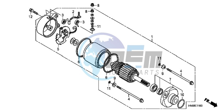 STARTER MOTOR