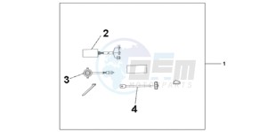 VTR2509 France - (F / CMF LL MK) drawing ALARM