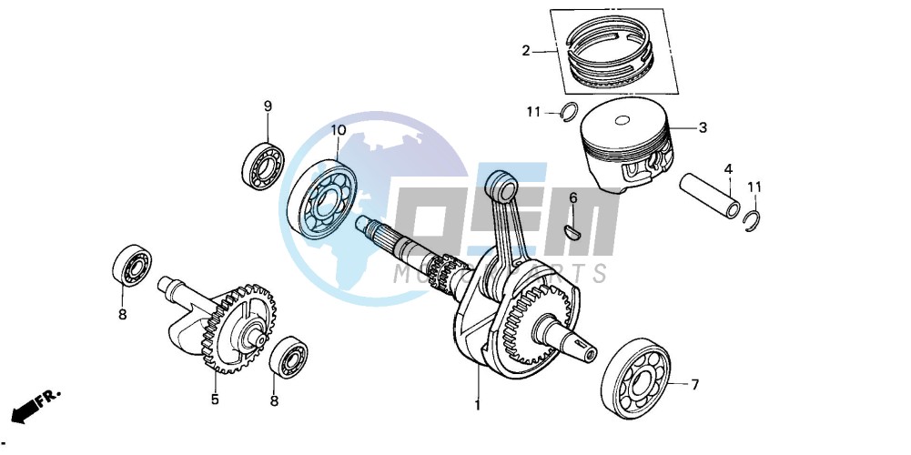 CRANKSHAFT/PISTON