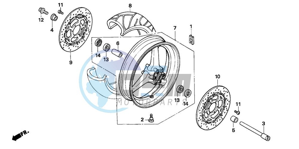 FRONT WHEEL