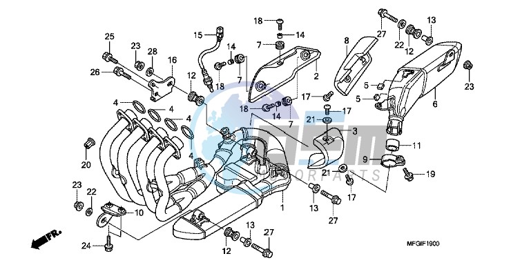 EXHAUST MUFFLER