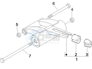 Runner 50 Pure Jet Race drawing Swinging arm