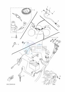 YZF125-A YZF-R125 (B5G6) drawing ELECTRICAL 1