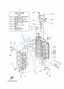 150AETX drawing CYLINDER--CRANKCASE-1