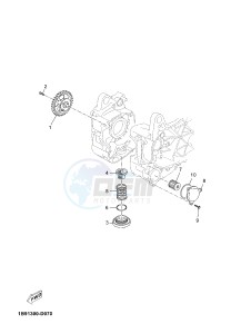 YP125RA (ABS) X-MAX 125 ABS (2DMG 2DMG) drawing OIL PUMP