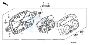 XL1000V9 Europe Direct - (ED) drawing METER