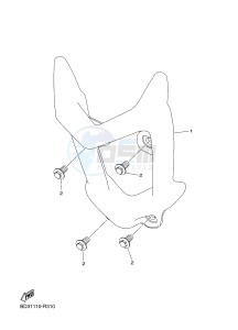 YFM90R YFM09RYXH (BD39) drawing GUARD