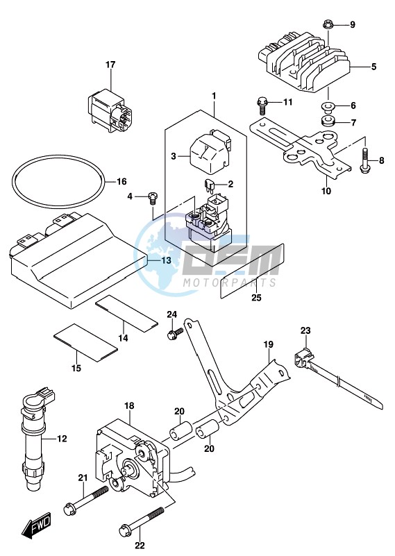 ELECTRICAL (GSX-S1000AZL8 E21)