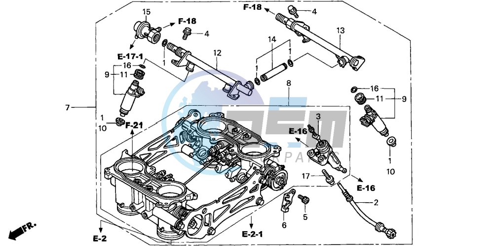 THROTTLE BODY (ASSY.)