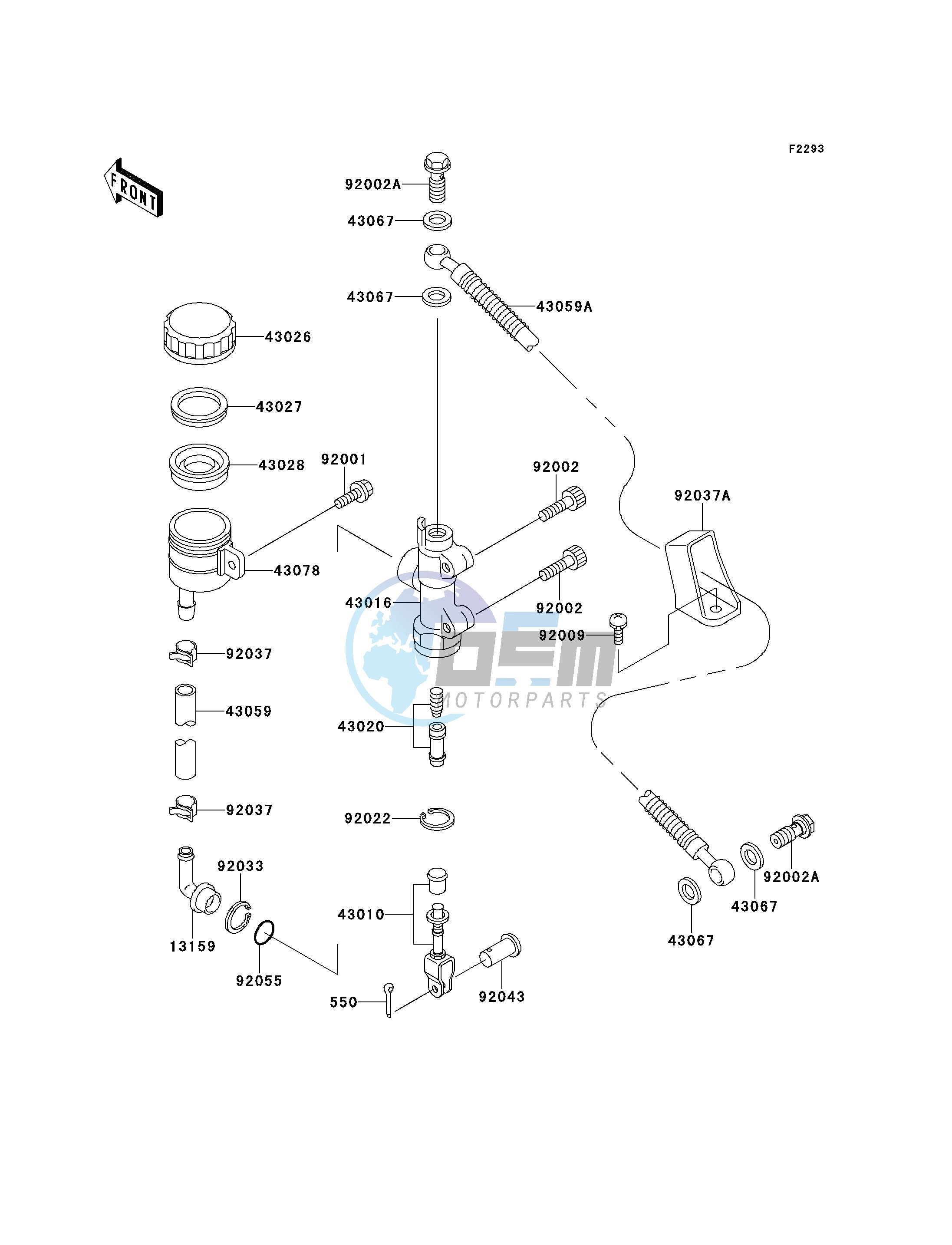 REAR MASTER CYLINDER