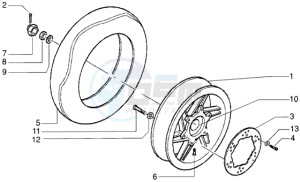 DNA 50 m.y. 2005 drawing Rear Wheel