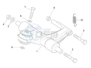 SXL 150 4T 3V CARB drawing Swinging arm