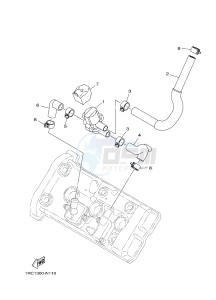 MTN850-A MTN-850-A MT-09 ABS (BS21) drawing AIR INDUCTION SYSTEM