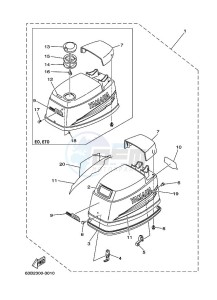 40VMHL drawing TOP-COWLING