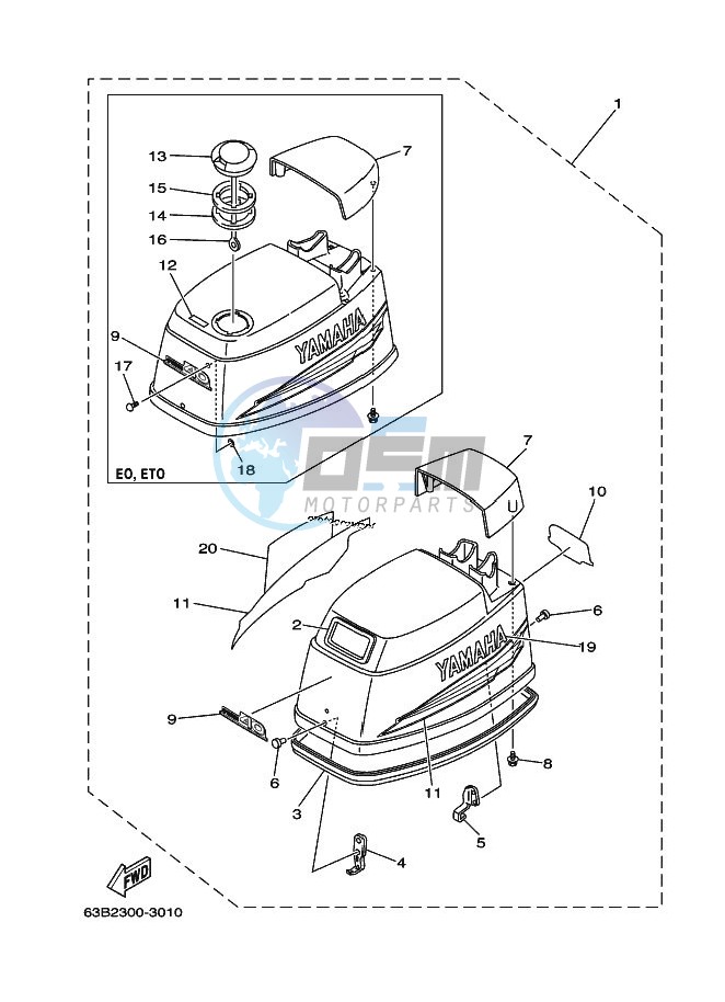 TOP-COWLING