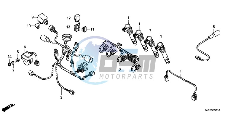 SUB HARNESS (CBR1000RR/S)